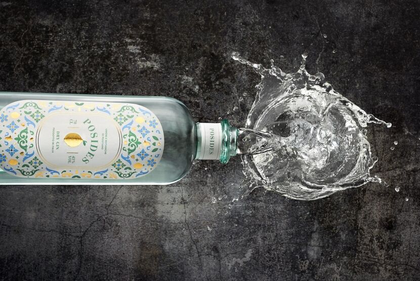 bottiglia gin splash